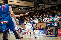 Basketball, Admiral Basketball Superliga 2019/20, Platzierungsrunde 1.Runde, Oberwart Gunners, Kapfenberg Bulls, Eric McClellan (8)