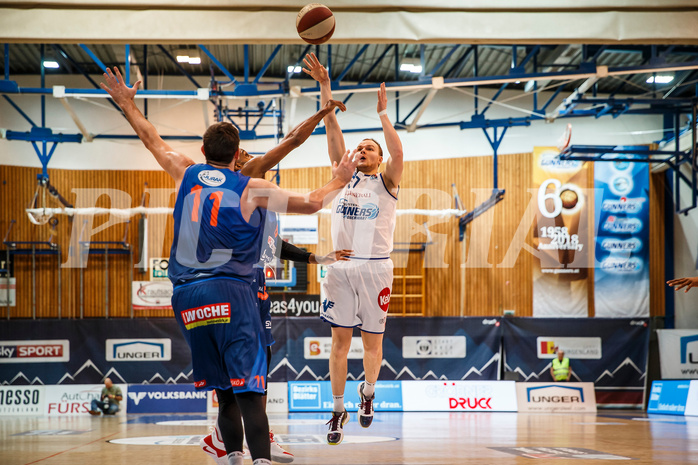 Basketball, Admiral Basketball Superliga 2019/20, Platzierungsrunde 1.Runde, Oberwart Gunners, Kapfenberg Bulls, Sebastian Käferle (7)