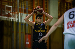 Basketball, Basketball Zweite Liga, Grunddurchgang 18.Runde, BBC Nord Dragonz, Jennersdorf Blackbirds, Jakob Ernst (19)
