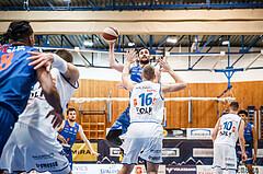 Basketball, Admiral Basketball Superliga 2019/20, Platzierungsrunde 1.Runde, Oberwart Gunners, Kapfenberg Bulls, Mladen Primovac (11)