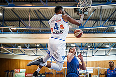 Basketball, Admiral Basketball Superliga 2019/20, Platzierungsrunde 1.Runde, Oberwart Gunners, Kapfenberg Bulls, Austin Williams (4)