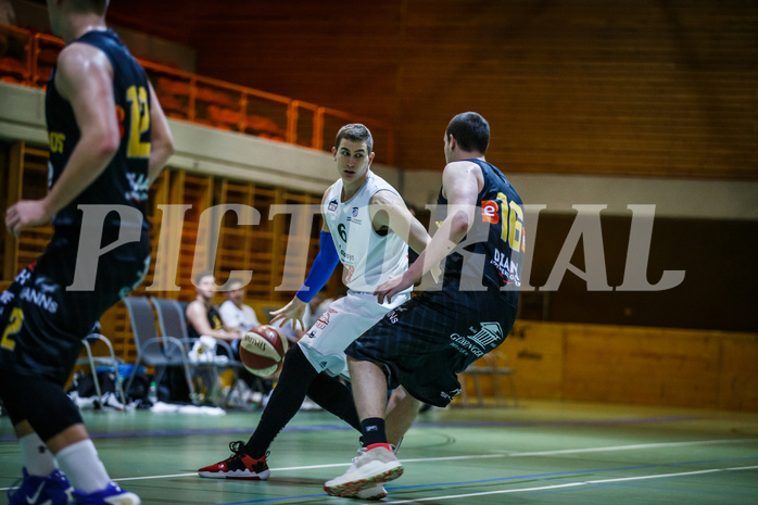Basketball, Basketball Zweite Liga, Grunddurchgang 18.Runde, BBC Nord Dragonz, Jennersdorf Blackbirds, Filip Mileta (6)