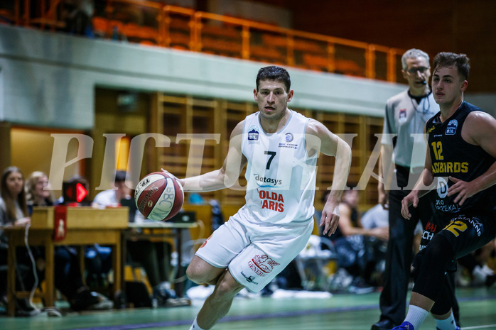 Basketball, Basketball Zweite Liga, Grunddurchgang 18.Runde, BBC Nord Dragonz, Jennersdorf Blackbirds, Dragisa Najdanovic (7)