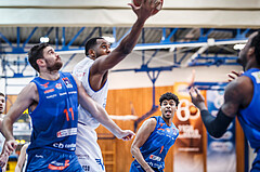 Basketball, Admiral Basketball Superliga 2019/20, Platzierungsrunde 1.Runde, Oberwart Gunners, Kapfenberg Bulls, Austin Williams (4)