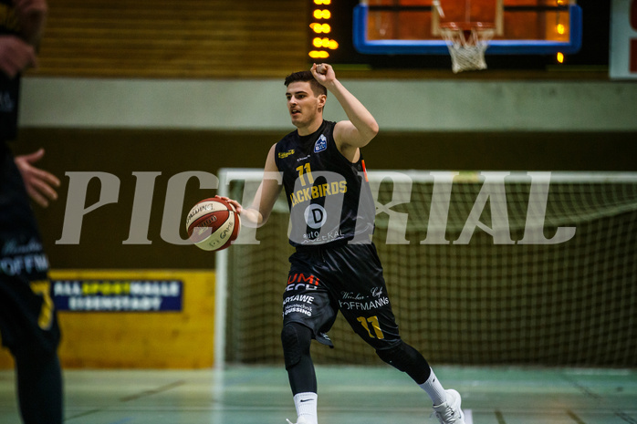 Basketball, Basketball Zweite Liga, Grunddurchgang 18.Runde, BBC Nord Dragonz, Jennersdorf Blackbirds, Thomas Linzer (11)