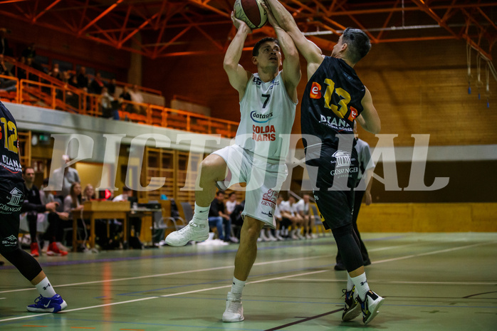 Basketball, Basketball Zweite Liga, Grunddurchgang 18.Runde, BBC Nord Dragonz, Jennersdorf Blackbirds, Dragisa Najdanovic (7)