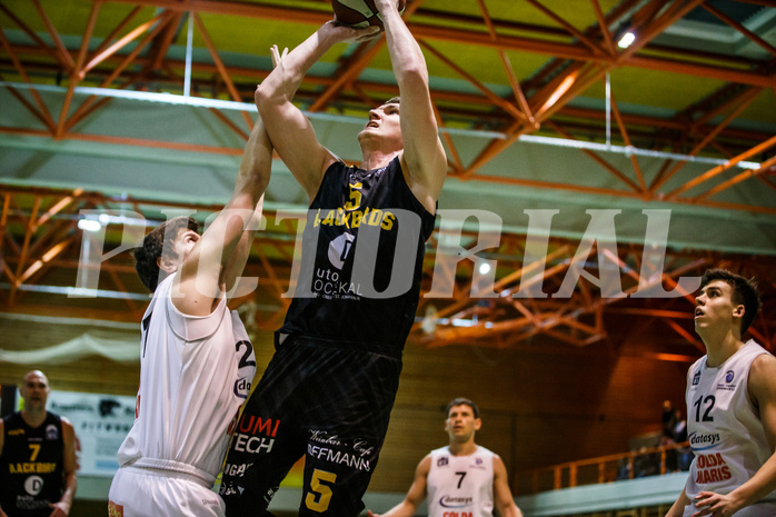 Basketball, Basketball Zweite Liga, Grunddurchgang 18.Runde, BBC Nord Dragonz, Jennersdorf Blackbirds, Sebastian Koch (5)