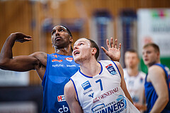 Basketball, Admiral Basketball Superliga 2019/20, Platzierungsrunde 1.Runde, Oberwart Gunners, Kapfenberg Bulls, Sebastian Käferle (7)