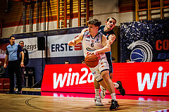 Basketball, win2day Basketball Superliga 2022/23, 1. Qualifikationsrunde, BBC Nord Dragonz, Vienna DC Timberwolves, Valentin Pasterk (6)