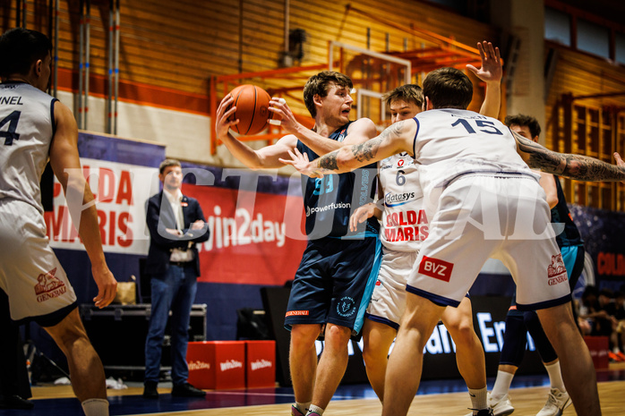 Basketball, win2day Basketball Superliga 2022/23, 1. Qualifikationsrunde, BBC Nord Dragonz, Vienna DC Timberwolves, Jonas John (99)