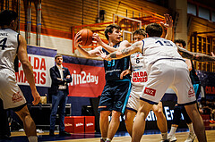Basketball, win2day Basketball Superliga 2022/23, 1. Qualifikationsrunde, BBC Nord Dragonz, Vienna DC Timberwolves, Jonas John (99)