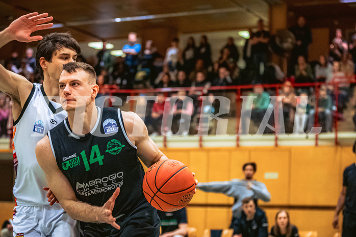 Basketball, Basketball Zweite Liga 2022/23, Grunddurchgang 19.Runde, Vienna United, UDW Alligators, Branislav Balvan (14)