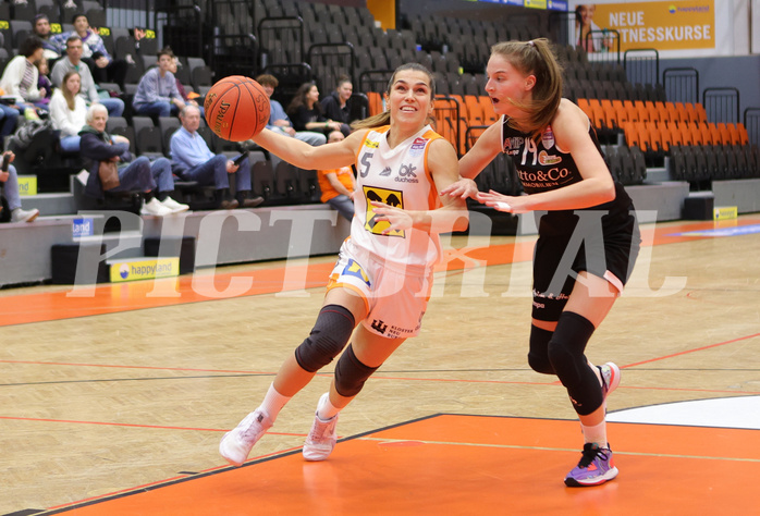 Basketball Damen Superliga 2022/23, Playoff, Semifinale Spiel 1 BK Duchess Klosterneuburg vs. Basket Flames


