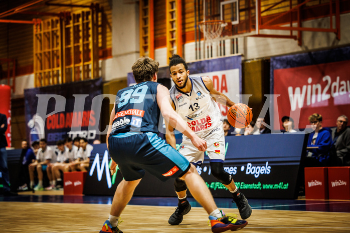 Basketball, win2day Basketball Superliga 2022/23, 1. Qualifikationsrunde, BBC Nord Dragonz, Vienna DC Timberwolves, Kyran Jordan Mc Clure (13)