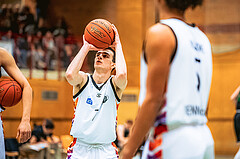 Basketball, Basketball Zweite Liga 2022/23, Grunddurchgang 19.Runde, Vienna United, UDW Alligators, Oleksandr Ponosov (7)