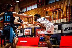 Basketball, win2day Basketball Superliga 2022/23, 1. Qualifikationsrunde, BBC Nord Dragonz, Vienna DC Timberwolves, Aristide Boya (24)