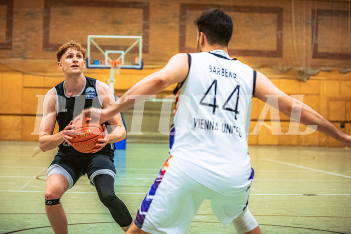 Basketball, Basketball Zweite Liga 2022/23, Grunddurchgang 19.Runde, Vienna United, UDW Alligators, Luis Göd (2)