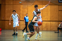 Basketball, Basketball Zweite Liga 2022/23, Grunddurchgang 19.Runde, Vienna United, UDW Alligators, Simon Marek (11), Marko Soldo (20)