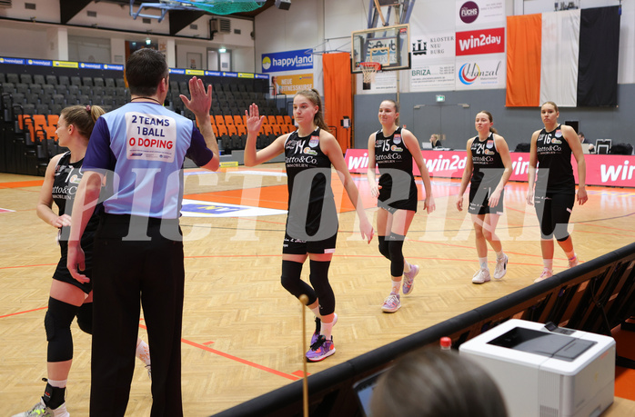 Basketball Damen Superliga 2022/23, Playoff, Semifinale Spiel 1 BK Duchess Klosterneuburg vs. Basket Flames


