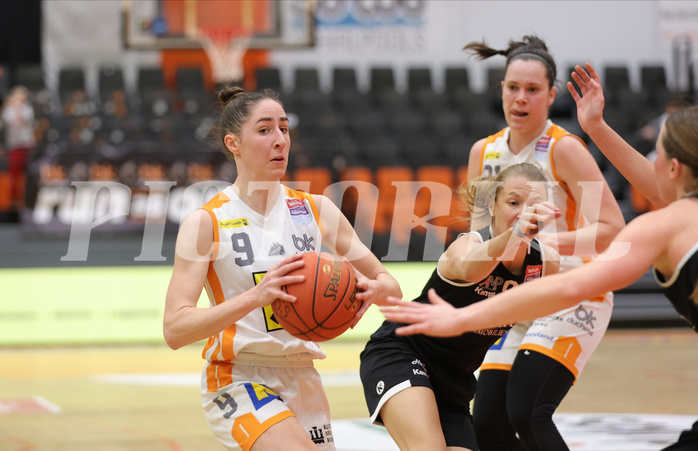 Basketball Damen Superliga 2022/23, Playoff, Semifinale Spiel 1 BK Duchess Klosterneuburg vs. Basket Flames


