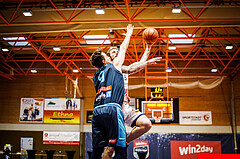 Basketball, win2day Basketball Superliga 2022/23, 1. Qualifikationsrunde, BBC Nord Dragonz, Vienna DC Timberwolves, Nicolas Scott Allen (15)