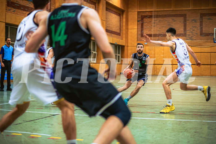 Basketball, Basketball Zweite Liga 2022/23, Grunddurchgang 19.Runde, Vienna United, UDW Alligators, Stojan Radanovic (6)