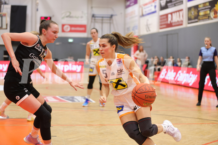 Basketball Damen Superliga 2022/23, Playoff, Semifinale Spiel 1 BK Duchess Klosterneuburg vs. Basket Flames


