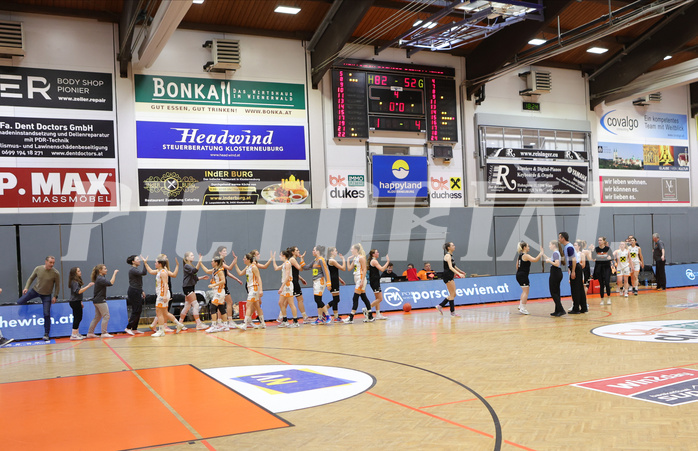 Basketball Damen Superliga 2022/23, Playoff, Semifinale Spiel 1 BK Duchess Klosterneuburg vs. Basket Flames


