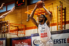 Basketball, win2day Basketball Superliga 2022/23, 1. Qualifikationsrunde, BBC Nord Dragonz, Vienna DC Timberwolves, Aristide Boya (24)