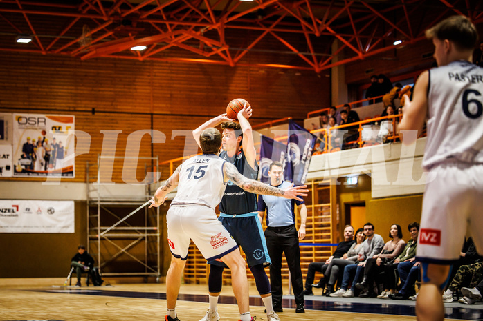 Basketball, win2day Basketball Superliga 2022/23, 1. Qualifikationsrunde, BBC Nord Dragonz, Vienna DC Timberwolves, Jakob Konzet (5)