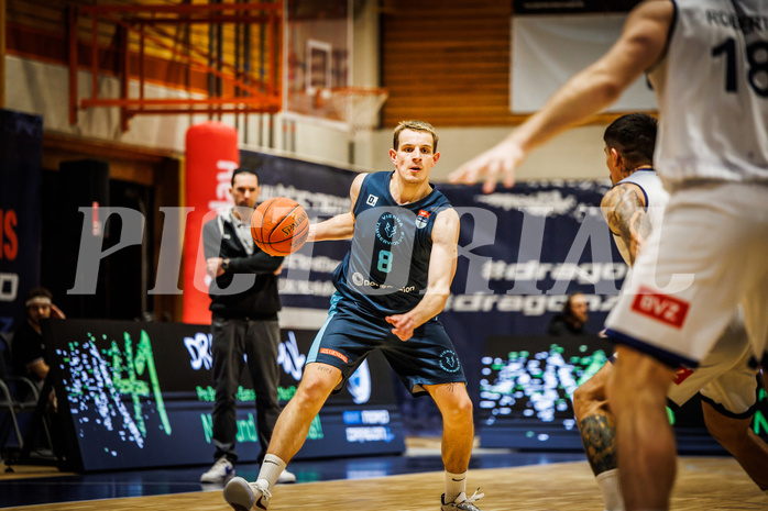 Basketball, win2day Basketball Superliga 2022/23, 1. Qualifikationsrunde, BBC Nord Dragonz, Vienna DC Timberwolves, Elias Wlasak (8)