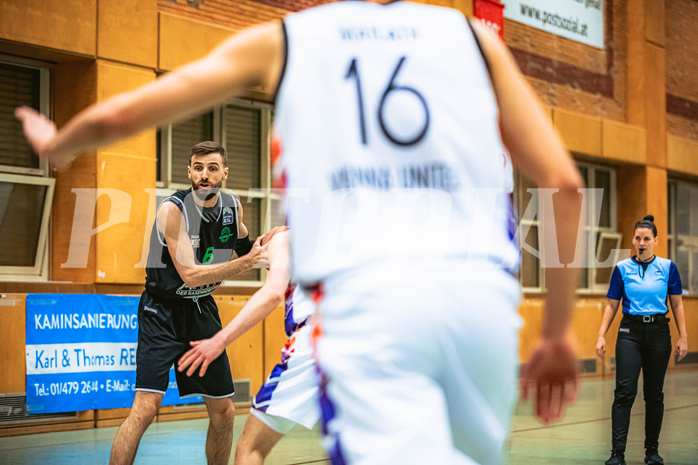 Basketball, Basketball Zweite Liga 2022/23, Grunddurchgang 19.Runde, Vienna United, UDW Alligators, Stojan Radanovic (6)