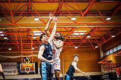 Basketball, win2day Basketball Superliga 2022/23, 1. Qualifikationsrunde, BBC Nord Dragonz, Vienna DC Timberwolves, Aristide Boya (24)