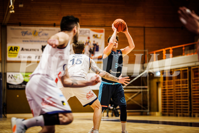 Basketball, win2day Basketball Superliga 2022/23, 1. Qualifikationsrunde, BBC Nord Dragonz, Vienna DC Timberwolves, Philipp D’Angelo (9)