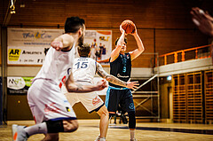 Basketball, win2day Basketball Superliga 2022/23, 1. Qualifikationsrunde, BBC Nord Dragonz, Vienna DC Timberwolves, Philipp D’Angelo (9)