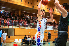 Basketball, Basketball Zweite Liga 2022/23, Grunddurchgang 19.Runde, Vienna United, UDW Alligators, Marko Soldo (20)