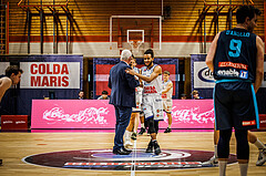 Basketball, win2day Basketball Superliga 2022/23, 1. Qualifikationsrunde, BBC Nord Dragonz, Vienna DC Timberwolves, Ehrenaufwurf