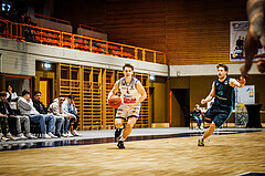 Basketball, win2day Basketball Superliga 2022/23, 1. Qualifikationsrunde, BBC Nord Dragonz, Vienna DC Timberwolves, Valentin Pasterk (6)