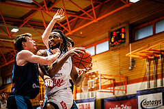 Basketball, win2day Basketball Superliga 2022/23, 1. Qualifikationsrunde, BBC Nord Dragonz, Vienna DC Timberwolves, Aristide Boya (24)