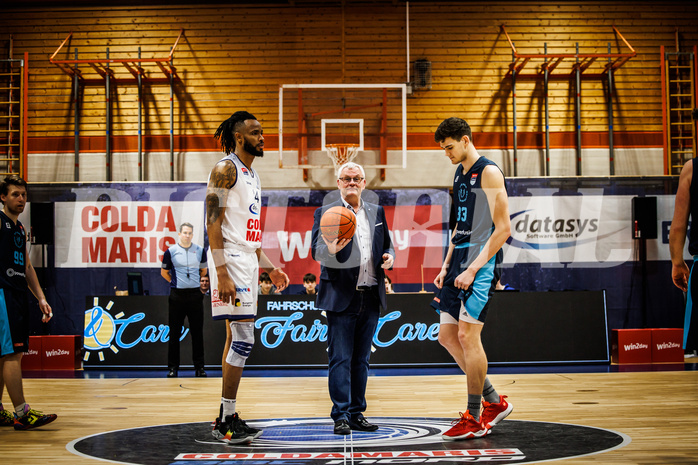 Basketball, win2day Basketball Superliga 2022/23, 1. Qualifikationsrunde, BBC Nord Dragonz, Vienna DC Timberwolves, Ehrenaufwurf
