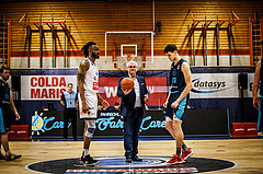Basketball, win2day Basketball Superliga 2022/23, 1. Qualifikationsrunde, BBC Nord Dragonz, Vienna DC Timberwolves, Ehrenaufwurf