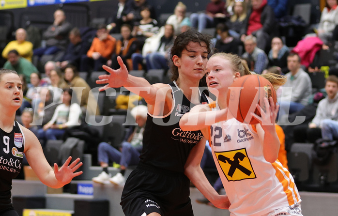 Basketball Damen Superliga 2022/23, Playoff, Semifinale Spiel 1 BK Duchess Klosterneuburg vs. Basket Flames


