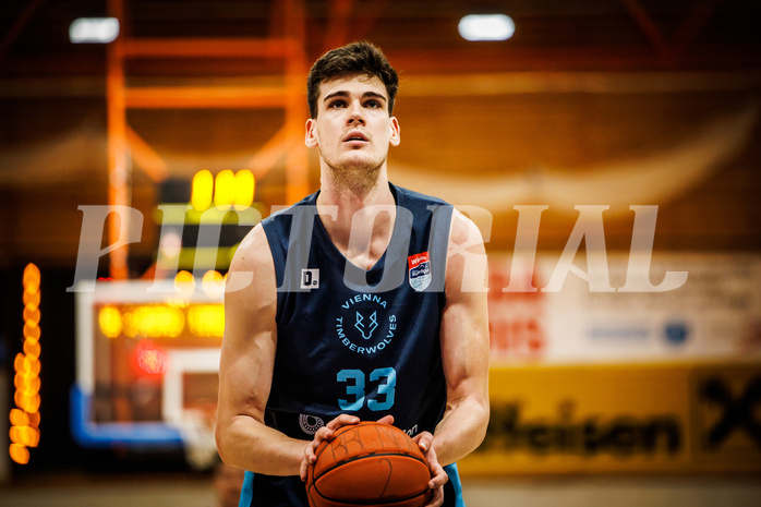 Basketball, win2day Basketball Superliga 2022/23, 1. Qualifikationsrunde, BBC Nord Dragonz, Vienna DC Timberwolves, Chris Vogt (33)
