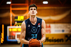 Basketball, win2day Basketball Superliga 2022/23, 1. Qualifikationsrunde, BBC Nord Dragonz, Vienna DC Timberwolves, Chris Vogt (33)