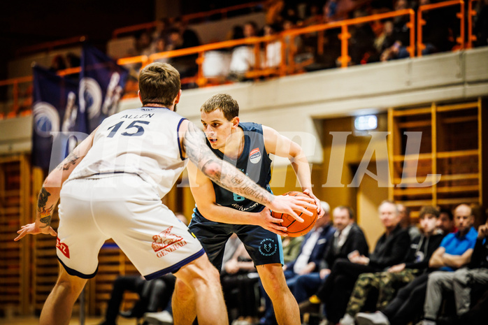 Basketball, win2day Basketball Superliga 2022/23, 1. Qualifikationsrunde, BBC Nord Dragonz, Vienna DC Timberwolves, Elias Wlasak (8)
