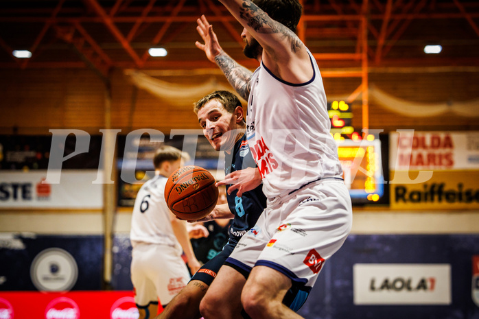 Basketball, win2day Basketball Superliga 2022/23, 1. Qualifikationsrunde, BBC Nord Dragonz, Vienna DC Timberwolves, Elias Wlasak (8)