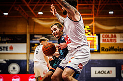 Basketball, win2day Basketball Superliga 2022/23, 1. Qualifikationsrunde, BBC Nord Dragonz, Vienna DC Timberwolves, Elias Wlasak (8)