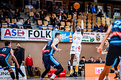 Basketball, Win2Day Superliga 2023/24, Grunddurchgang 12.Runde, Oberwart Gunners, Vienna Timberwolves, Munis Tutu (10)