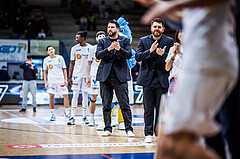Basketball, Win2Day Superliga 2023/24, Grunddurchgang 12.Runde, Oberwart Gunners, Vienna Timberwolves, Horst Leitner (Head Coach)