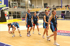 Basketball Damen Superliga 2023/24, Grunddurchgang 7.Runde SKN St. Pölten vs. Vienna Timberwolves


